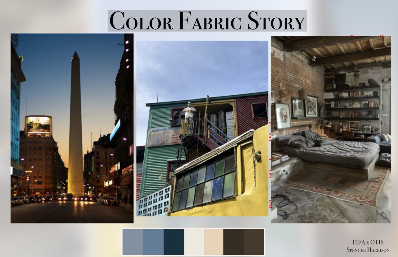 Color story: Buenos Aires palette